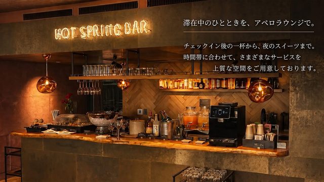 観光より「余白」を旅行の思い出に。別府のアートホテルで宿泊者無料の「アペロラウンジ」がスタート